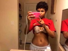 Amateur, Noire, Noir ébène, Softcore, Solo, Adolescente, Webcam