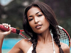 Kont, Bruinharig, Vingeren, Gapende, Buiten, Alleen, Sportoefening, Tiener