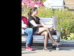 ナイロン, 穴開きパンティ, ストッキング, ティーン