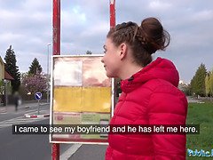 Grosser schwanz, Blasen, Spermaladung, Tschechisch, Hd, Im freien, Öffentlich, Schreiend
