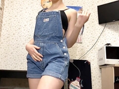 Fantastic Youthfull Redneck Tramp is Undressing and Flashing her Damn Brilliant Assets