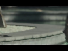 Bikini, Schwarz, Blasen, Paar, Küssen, Nippel, Pool, Muschi