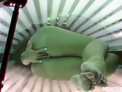 Amateur, Brunette brune, Tchèque, Hd, Solarium, Espionne, Voyeur, Webcam