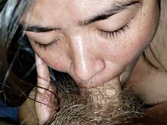 Enthousiasteling, Pijpbeurt, Sperma shot, Homo, Harig, Moeder die ik wil neuken, Zuigen, Vrouw