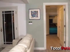 Victoria Cakes & Jovan Jordan - Big Booty Ebony Sucks BBC with Sloppy Blowjob & Deepthroat