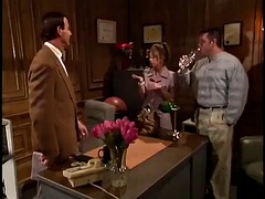 美人, 黒人, ブロンド, 黒人, 下着, 淫乱熟女, 馬乗り, オッパイの