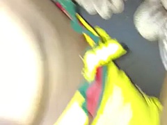 素人, 黒人, 指いじり, 手コキする, ハードコア, マッサージ, ティーン, オッパイの