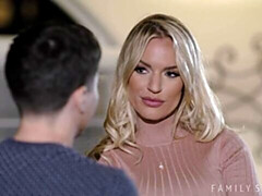 Good glamorous blonde Rachael Cavalli fucked from behind