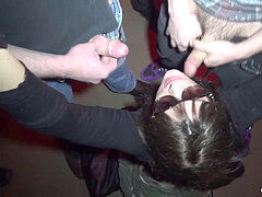 Enthousiasteling, Groepseks ejactulatie, Genootschap, Sperma shot, Groepseks, Moeder die ik wil neuken, Moeder, Orgie
