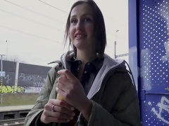 Минет, Семяизвержение, Сперма на лице, Кожа, Деньги, Курящие, Тугие, В поезде