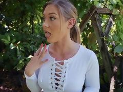Tetas grandes, Rubia, Mamada, Garganta profunda, Pov, Afeitado, Adolescente, Tetas
