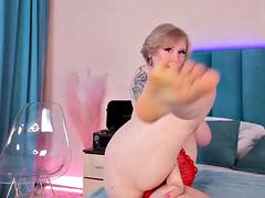 素人, 美女, デカパイ, 一人, オッパイの, ウェブカメラ