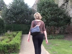 Británico, Fetiche, Maduro, Al aire libre, Realidad