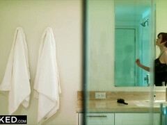 Schwarz, Blondine, Schwanz, Hardcore, Interrassisch, Lecken, Natürlichen titten, Rotschopf