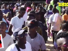 デカ尻, デカチン, デカパイ, 黒人, フェラチオ, アウトドア, パーティ, 濡れ