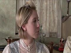 Tussi, Grosse titten, Braunhaarige, Cfnm, Spermaladung, Hardcore, Lingerie, Titten