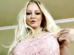 Culo grande, Verga grande, Tetas grandes, Rubia, Mamada, Estilo perrito, Medias largas