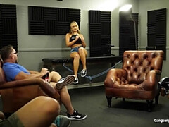 Gangbang Creampie - Sexy Skater Girl Gets Hardcore Fucked By Jacked Massive Cocks