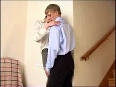 Rijpe lesbienne, Panty, Russisch