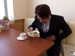 Asiatique, Sucer une bite, Éjaculation interne, Pieds, Fétiche, Branlette thaïlandaise, Embrassement