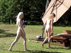 美女, ブロンド, ヨーロピアン, 指いじり, Hd, レズビアン, オマンコ, ティーン
