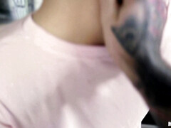 Любители, Жопа, Брюнетки, Кончили внутрь, На кухне, От первого лица, Порка, Сиськи