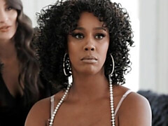 指いじり, 異人種間, レズビアン, 下着, オナニー, ストッキング, ストリッピング, オッパイの