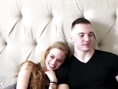 素人, ブロンド, フェラチオ, カワイイ, ハードコア, フェラする, ティーン