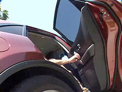 Anal, Cuarto de baño, Culo grande, Morena, Coche, Coño