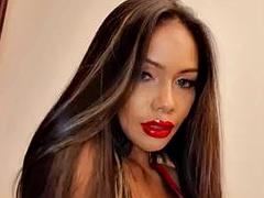 Enthousiasteling, Aziatisch, Lieveling, Mooi, Sperma shot, Masturbatie, Shemale, Alleen