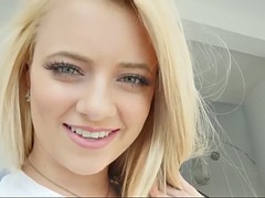 Rubia, Linda, Pov, Montar, Tetas