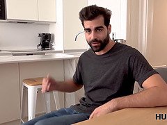 Badkamer, Pijpbeurt, Man die toekijkt, Hondjeshouding, Hd, Geld, Zuigen, Tieten likken