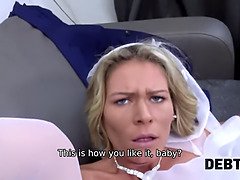 Blondine, Gehörnter ehemann, Hd, Milf, Geld, Pov, Realität, Rau