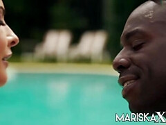 Mariska X gets her tight Latina ass stretched by huge BBC in hardcore anal