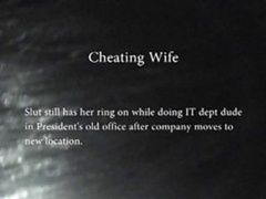 Cheating Wife At The Office