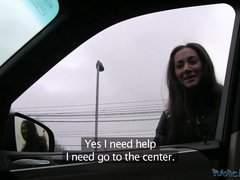 Любители, Брюнетки, В машине, Семяизвержение, Секс без цензуры, Хд, От первого лица, На публике
