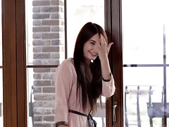 18 jahre, Schlafzimmer, Blasen, Braunhaarige, Handjob, Muschi, Russisch, Dürr