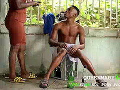 Grosse bite, Noire, Sucer une bite, Tir de sperme, Noir ébène, Groupe, Chatte, Adolescente