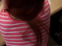 Enthousiasteling, Hardcore, Hd, Gezichtspunt, Roodharige vrouw, Tiener