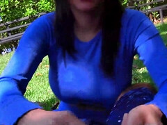 On the way to the GYM, I followed a kinky duo having fuck-fest in the park - the greatest XXX porn!