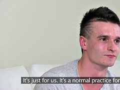 素人, 手コキする