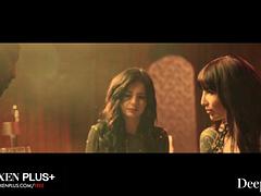 Mamada, Morena, Pajear, Interracial, Fiesta, Trio