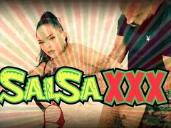 Curvy Latina Chamelle Ayala Fucked Hard by the Pool for SalsaXXX
