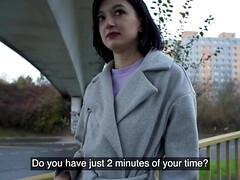 美女, フェラチオ, 茶髪の, チン, ハードコア, 公共, 現実, ロシア人