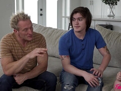 Biseksueel, Rondborstig, Vingeren, Kwartet, Groepseks, Rijpe lesbienne, Klein, Tieten likken