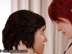 Baby sitter, Brunette brune, Couple, Queue, Hard, Hd, Rousse roux, Séduite