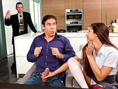 素人, デカチン, フェラチオ, 茶髪の, バック, ラティーナ, 自然山雀, ティーン