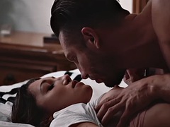 素人, デカチン, フェラチオ, 毛深い, キス, 馬乗り, ガリガリ, オッパイの