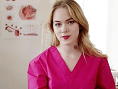 18 años, Verga grande, Rubia, Mamada, Estilo perrito, Pov, Flaco, Adolescente