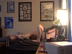 素人, デカチン, デカパイ, フェラチオ, 中出し, ハードコア, 淫乱熟女, 赤毛